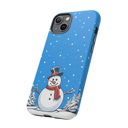 Snowman Phone Case - for Apple, Samsung, and Google Phones