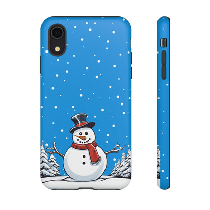 Snowman Phone Case - for Apple, Samsung, and Google Phones