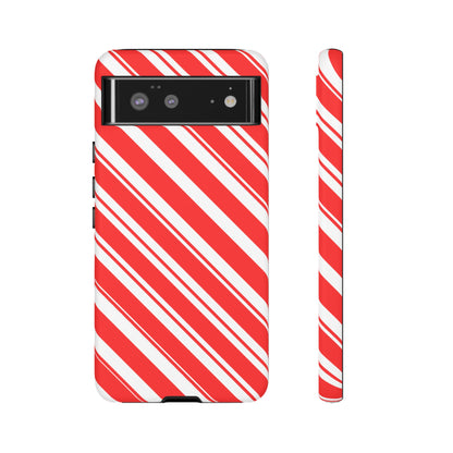 Candy Cane Phone Case - for Apple, Samsung, and Google Phones