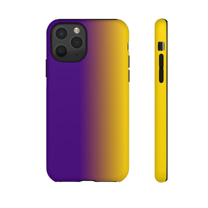 Ombre Purple and Gold Phone Case - for Apple, Samsung, and Google Phones