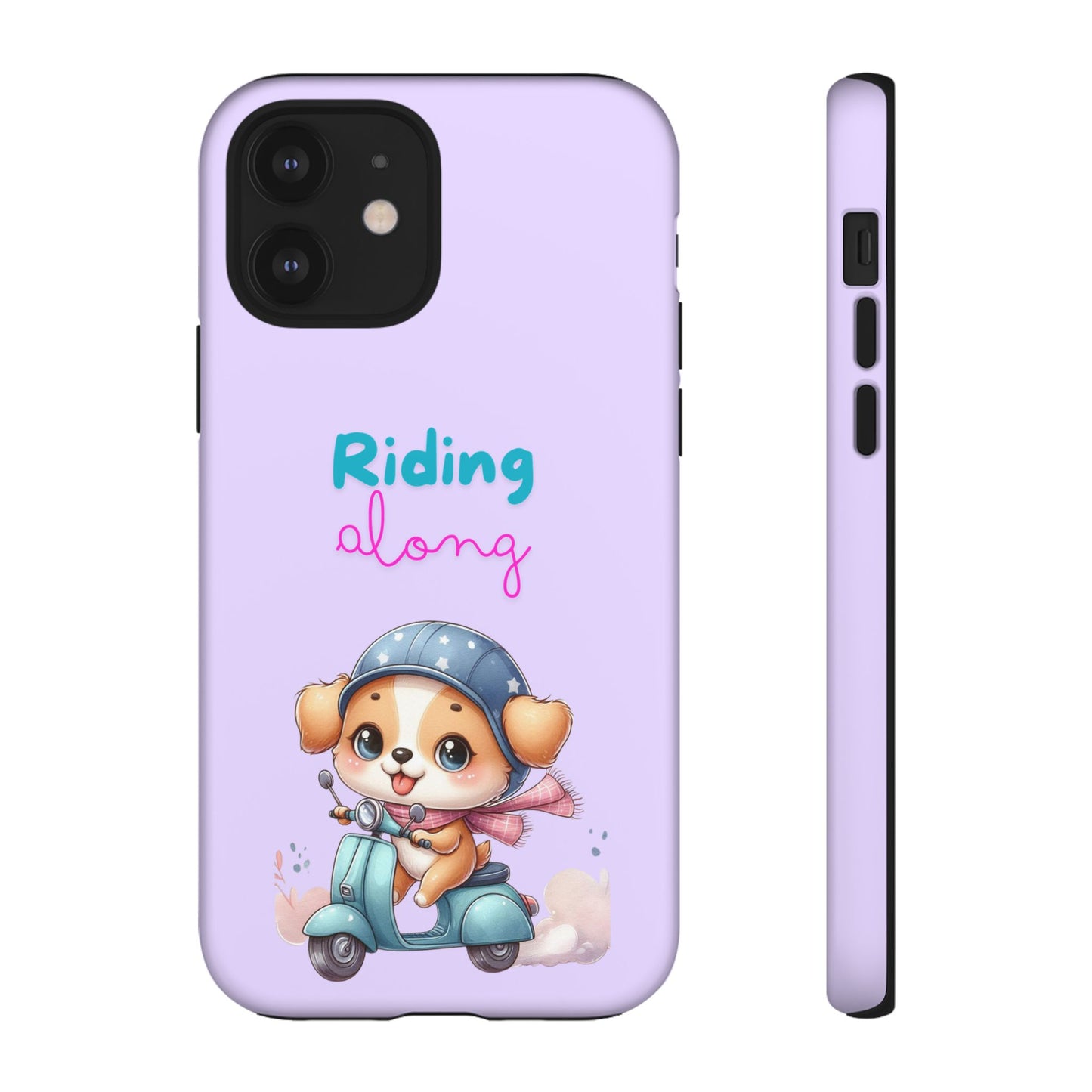 Purple Puppy Phone Case - for Apple, Samsung, and Google Phones