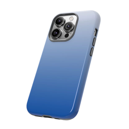 Ombre Blue and White Phone Case - for Apple, Samsung, and Google Phones