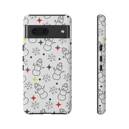 Snowy Sketches Phone Case - for Apple, Samsung, and Google Phones