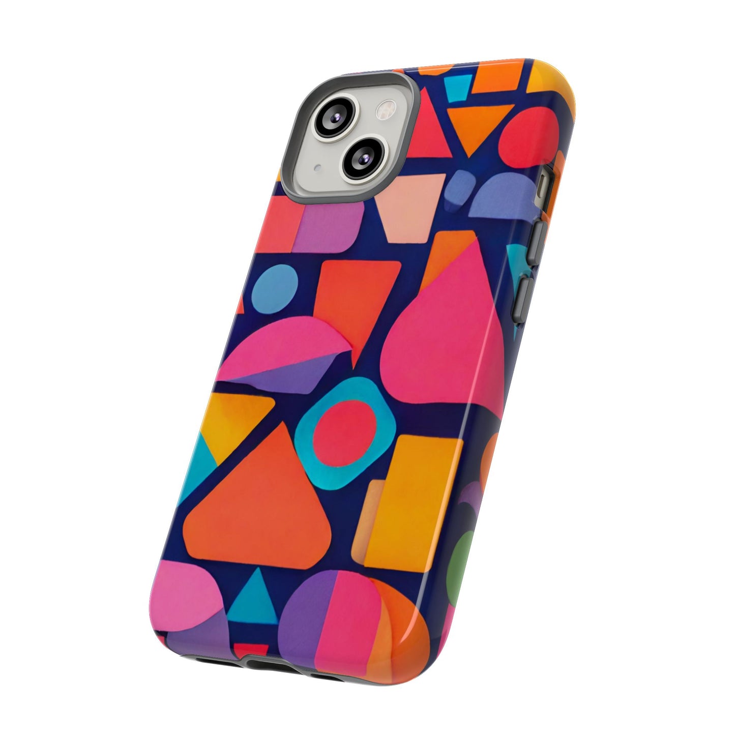 Abstract Geometric Shapes Phone Case - for Apple, Samsung, and Google Phones