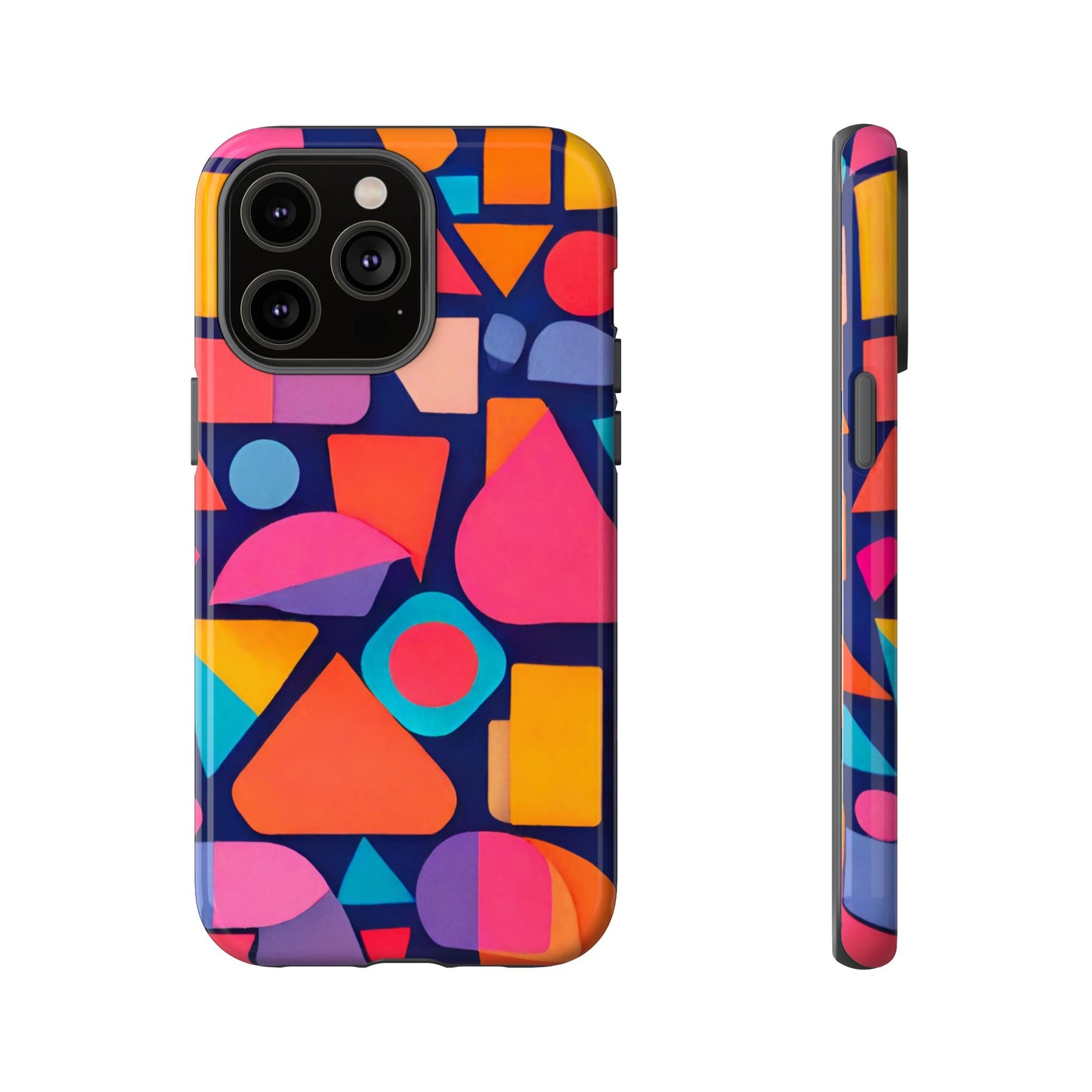 Abstract Geometric Shapes Phone Case - for Apple, Samsung, and Google Phones