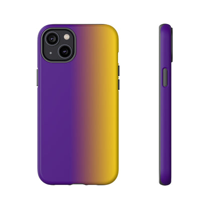 Ombre Purple and Gold Phone Case - for Apple, Samsung, and Google Phones