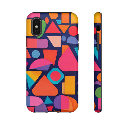 Abstract Geometric Shapes Phone Case - for Apple, Samsung, and Google Phones