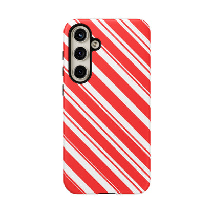 Candy Cane Phone Case - for Apple, Samsung, and Google Phones