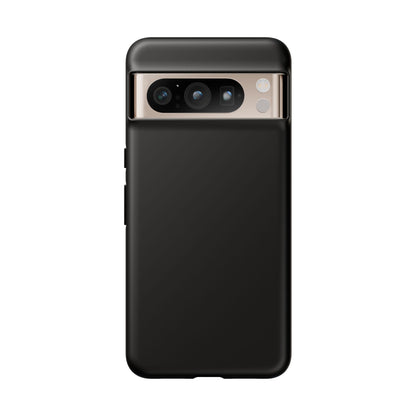 Black Phone Case - for Apple, Samsung, and Google Phones