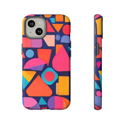 Abstract Geometric Shapes Phone Case - for Apple, Samsung, and Google Phones