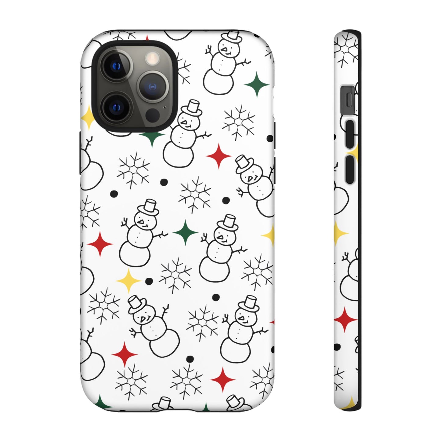 Snowy Sketches Phone Case - for Apple, Samsung, and Google Phones