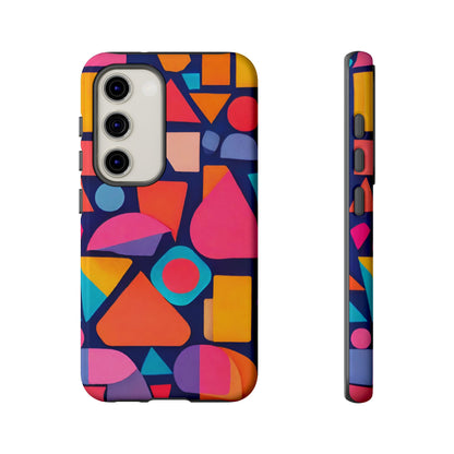 Abstract Geometric Shapes Phone Case - for Apple, Samsung, and Google Phones