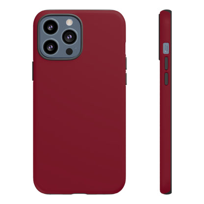 Burgundy Phone Case - for Apple, Samsung, and Google Phones