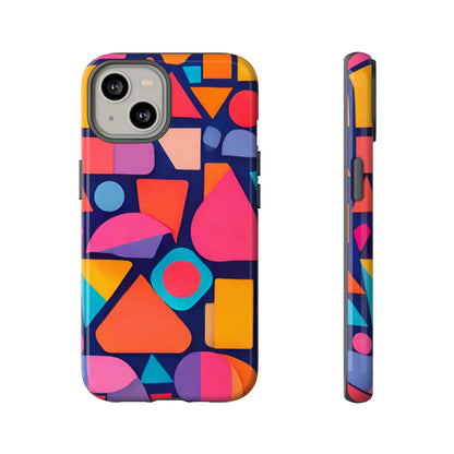 Abstract Geometric Shapes Phone Case - for Apple, Samsung, and Google Phones