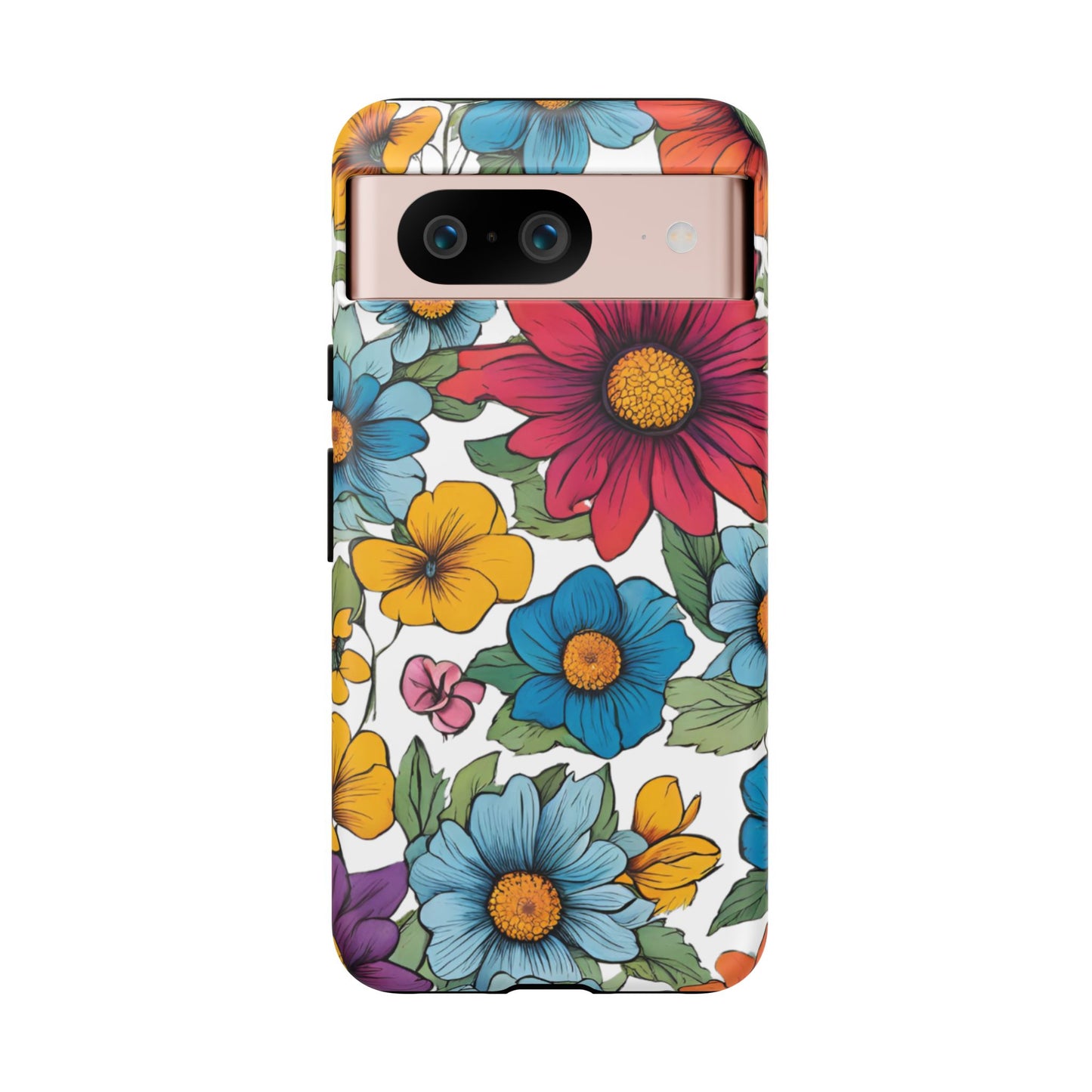 Floral Phone Case - for Apple, Samsung, and Google Phones