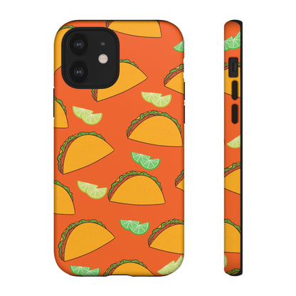 Tacos and Lime Phone Case - for Apple, Samsung, and Google Phones