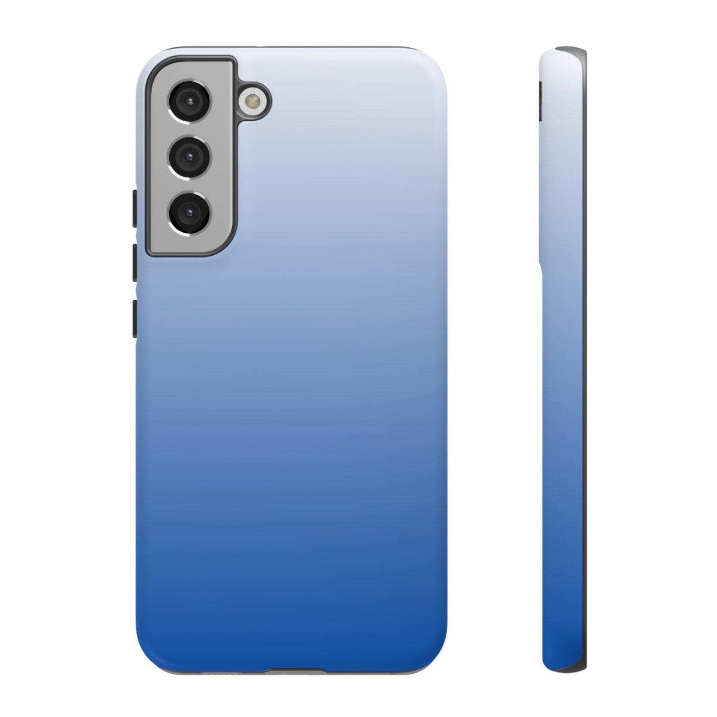 Ombre Blue and White Phone Case - for Apple, Samsung, and Google Phones