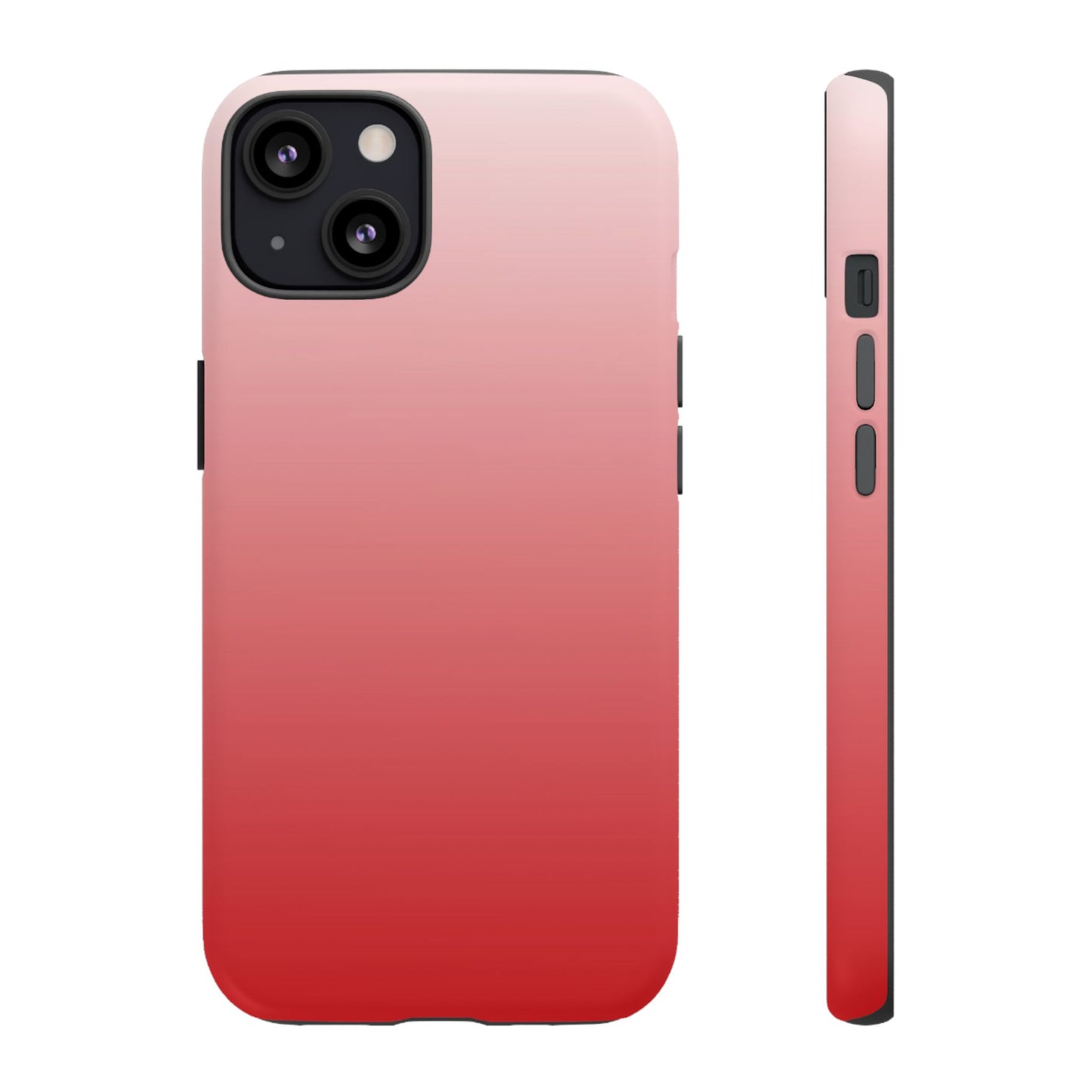 Ombre Crimson and Cream Phone Case - for Apple, Samsung, and Google Phones