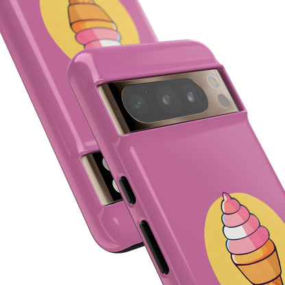 Ice Cream Cone Phone Case - for Apple, Samsung, and Google Phones