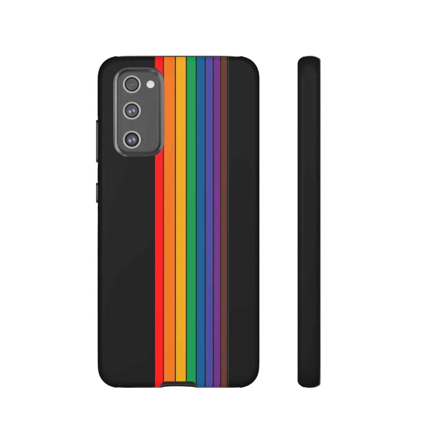 Rainbow Stripe Phone Case - for Apple, Samsung, and Google Phones