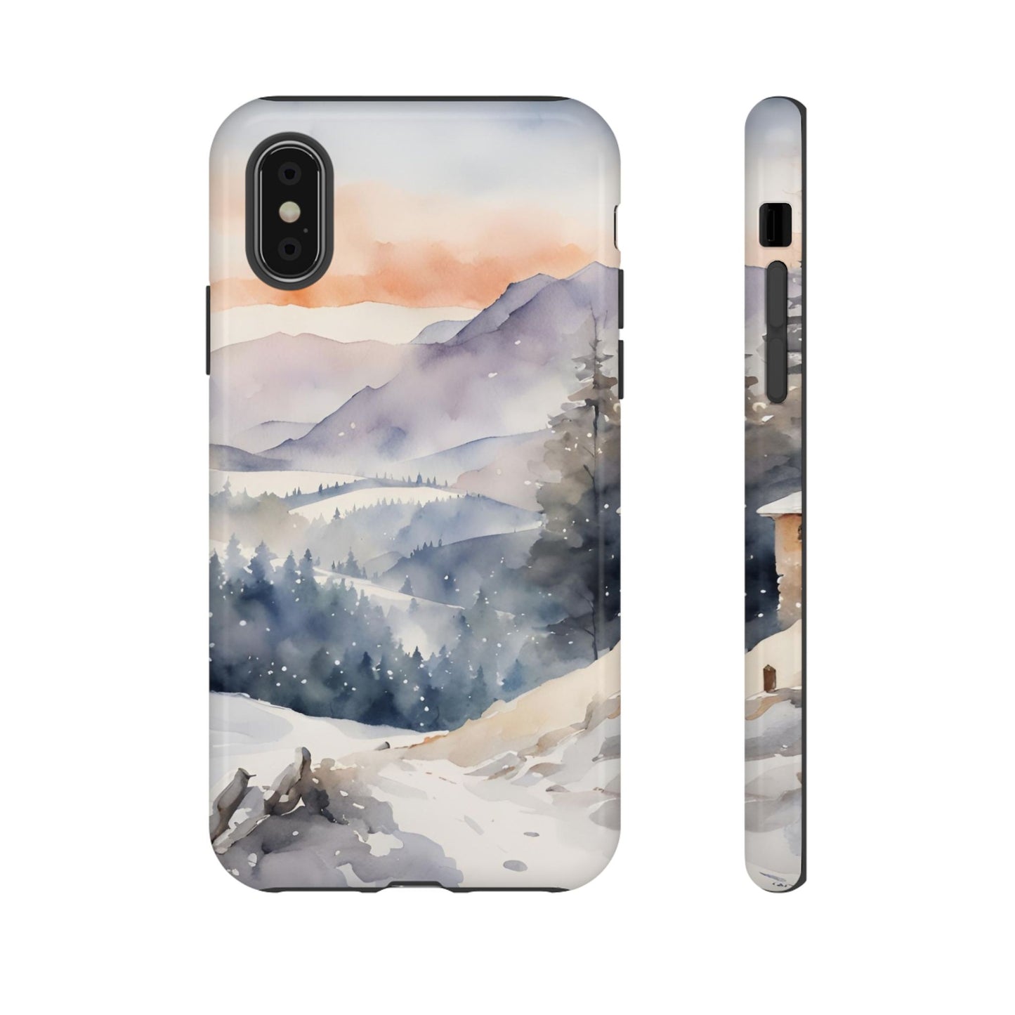 Winter Snowscape Phone Case - for Apple, Samsung, and Google Phones