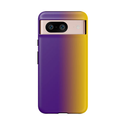 Ombre Purple and Gold Phone Case - for Apple, Samsung, and Google Phones