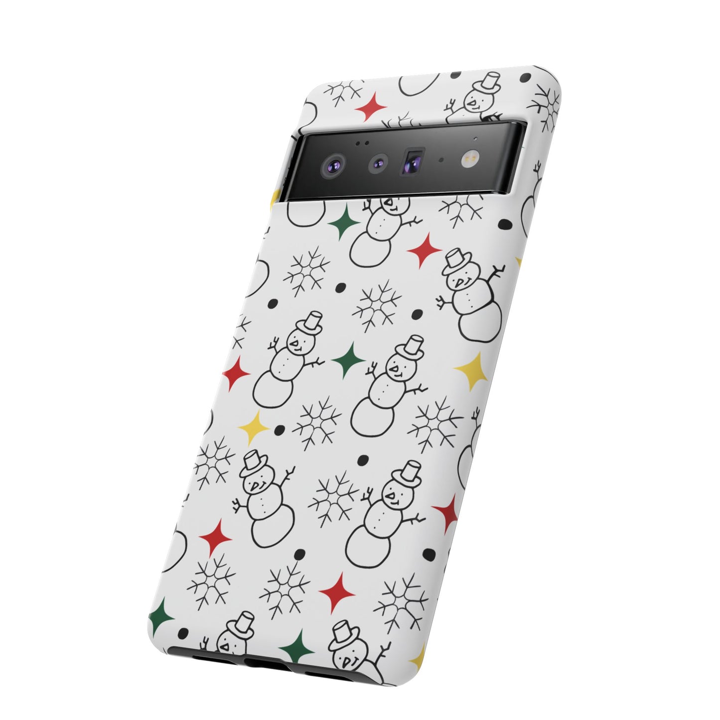 Snowy Sketches Phone Case - for Apple, Samsung, and Google Phones