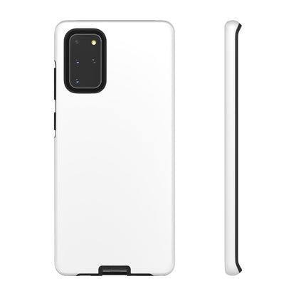 White Phone Case - for Apple, Samsung, and Google Phones