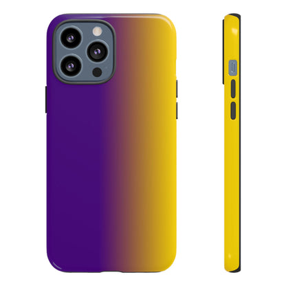 Ombre Purple and Gold Phone Case - for Apple, Samsung, and Google Phones