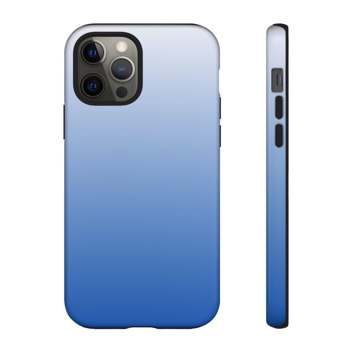 Ombre Blue and White Phone Case - for Apple, Samsung, and Google Phones