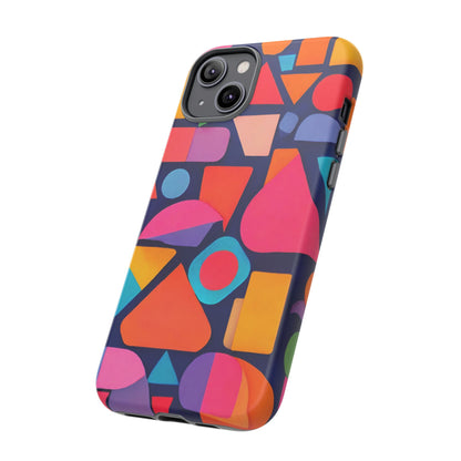 Abstract Geometric Shapes Phone Case - for Apple, Samsung, and Google Phones