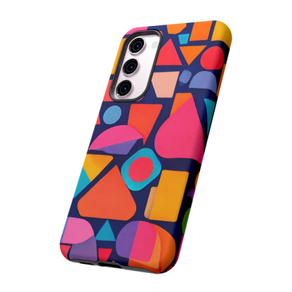 Abstract Geometric Shapes Phone Case - for Apple, Samsung, and Google Phones