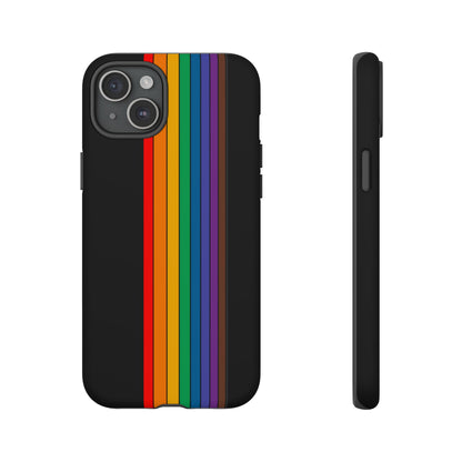 Rainbow Stripe Phone Case - for Apple, Samsung, and Google Phones