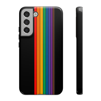 Rainbow Stripe Phone Case - for Apple, Samsung, and Google Phones