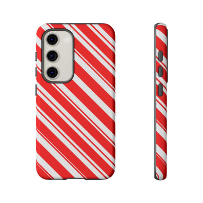 Candy Cane Phone Case - for Apple, Samsung, and Google Phones