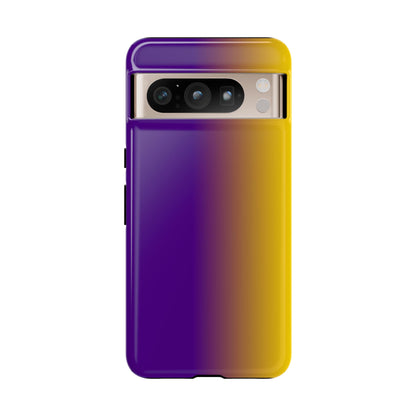 Ombre Purple and Gold Phone Case - for Apple, Samsung, and Google Phones