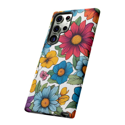 Floral Phone Case - for Apple, Samsung, and Google Phones