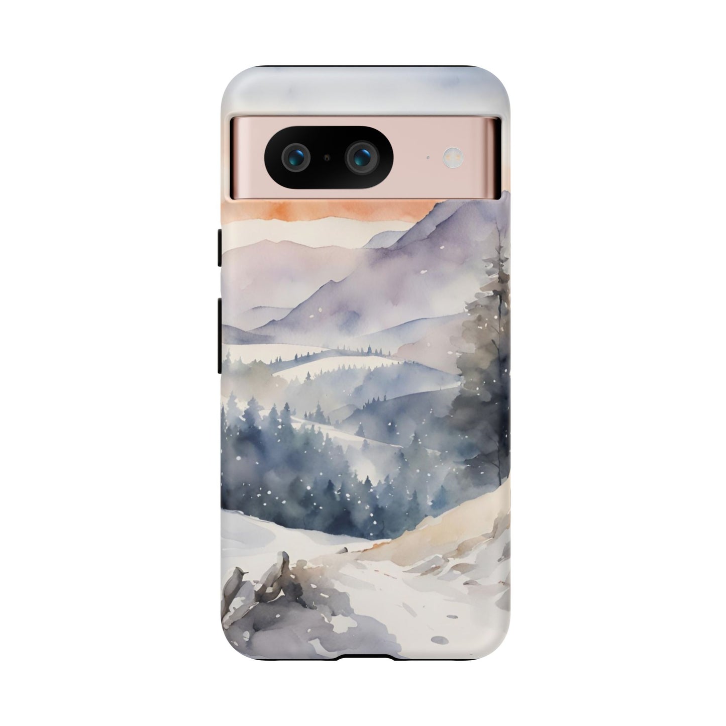 Winter Snowscape Phone Case - for Apple, Samsung, and Google Phones