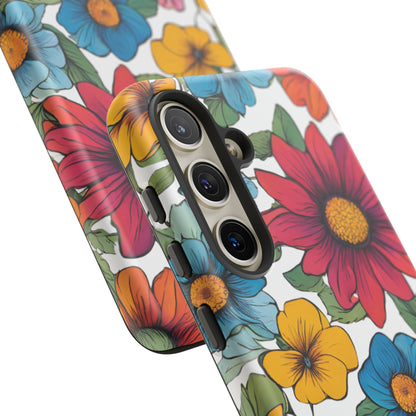 Floral Phone Case - for Apple, Samsung, and Google Phones