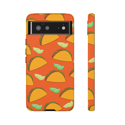 Tacos and Lime Phone Case - for Apple, Samsung, and Google Phones