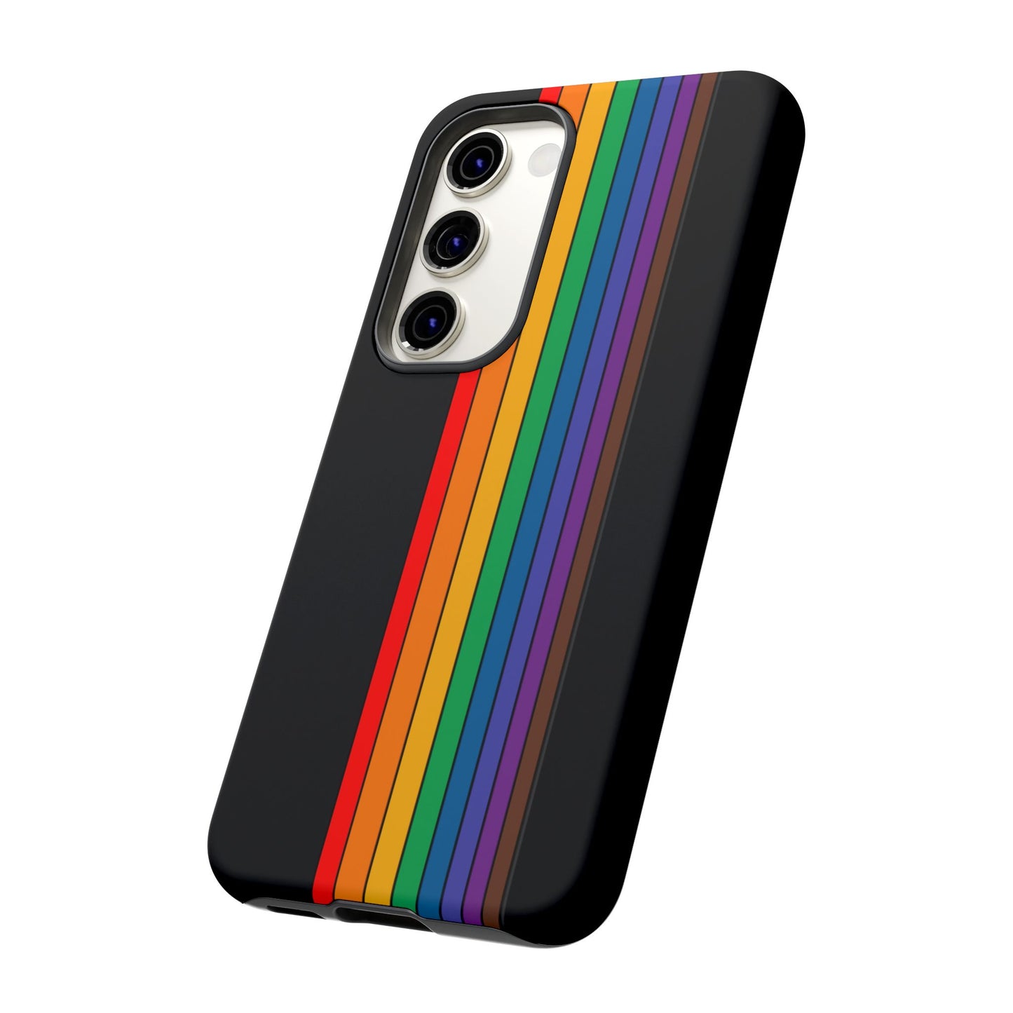 Rainbow Stripe Phone Case - for Apple, Samsung, and Google Phones