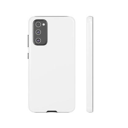 White Phone Case - for Apple, Samsung, and Google Phones