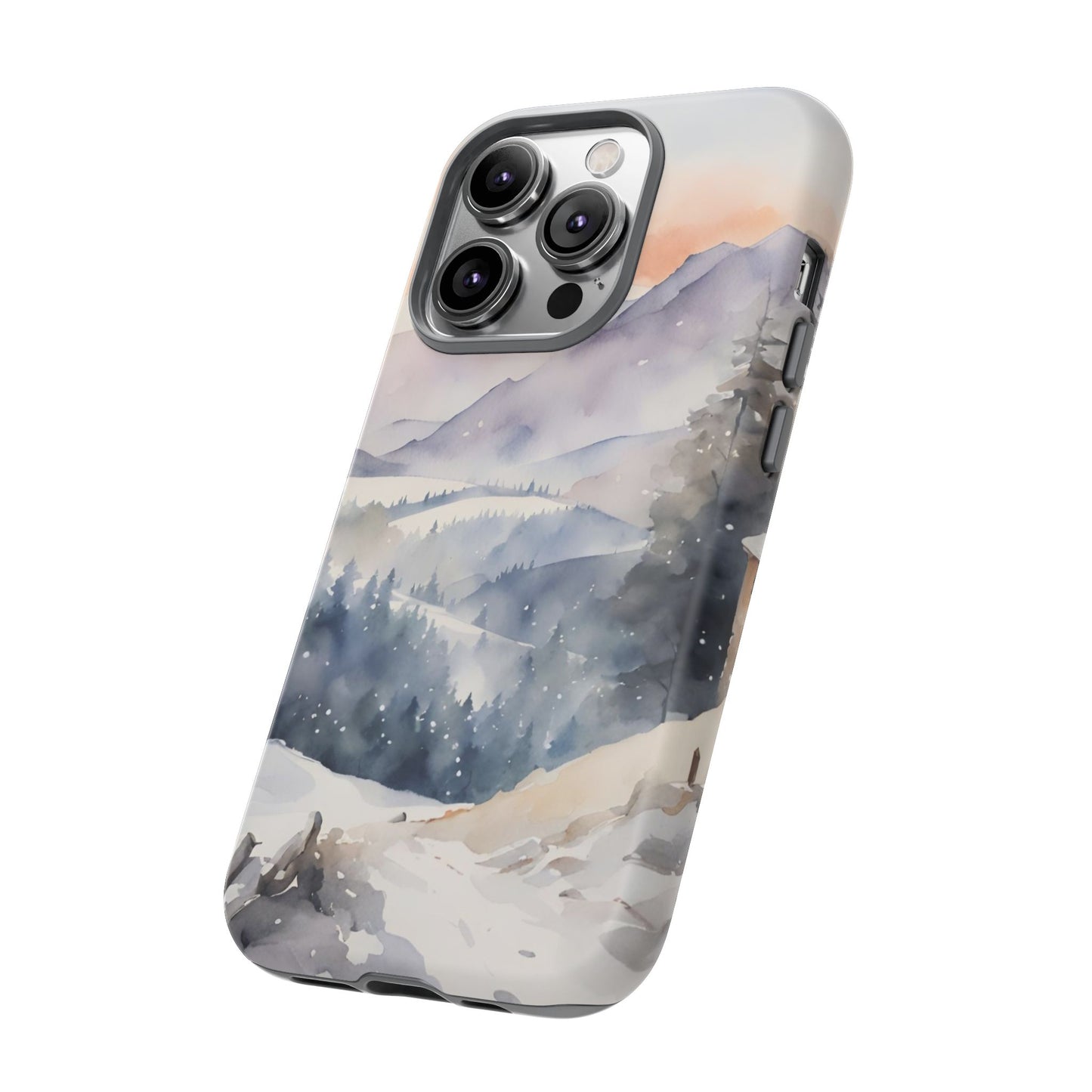 Winter Snowscape Phone Case - for Apple, Samsung, and Google Phones