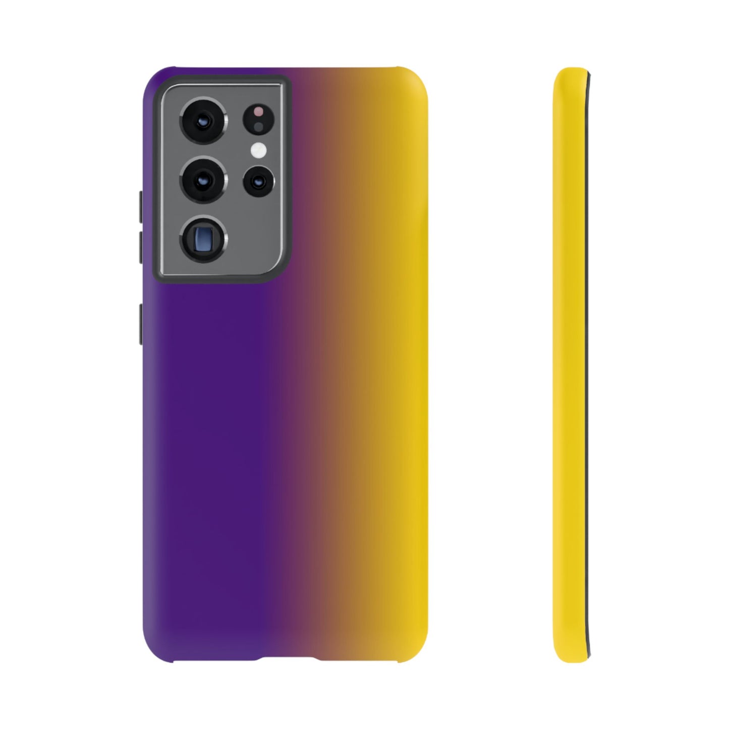 Ombre Purple and Gold Phone Case - for Apple, Samsung, and Google Phones