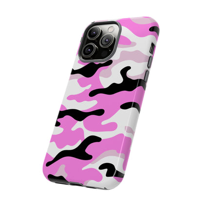 Pink Camo Phone Case  - for Apple, Samsung, and Google Phones