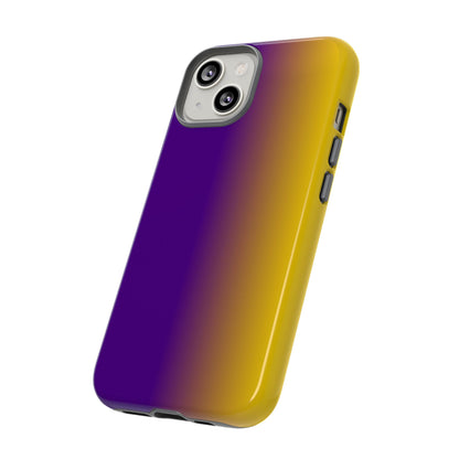 Ombre Purple and Gold Phone Case - for Apple, Samsung, and Google Phones