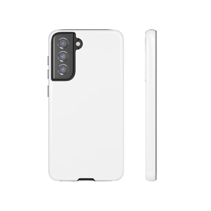 White Phone Case - for Apple, Samsung, and Google Phones