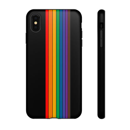 Rainbow Stripe Phone Case - for Apple, Samsung, and Google Phones