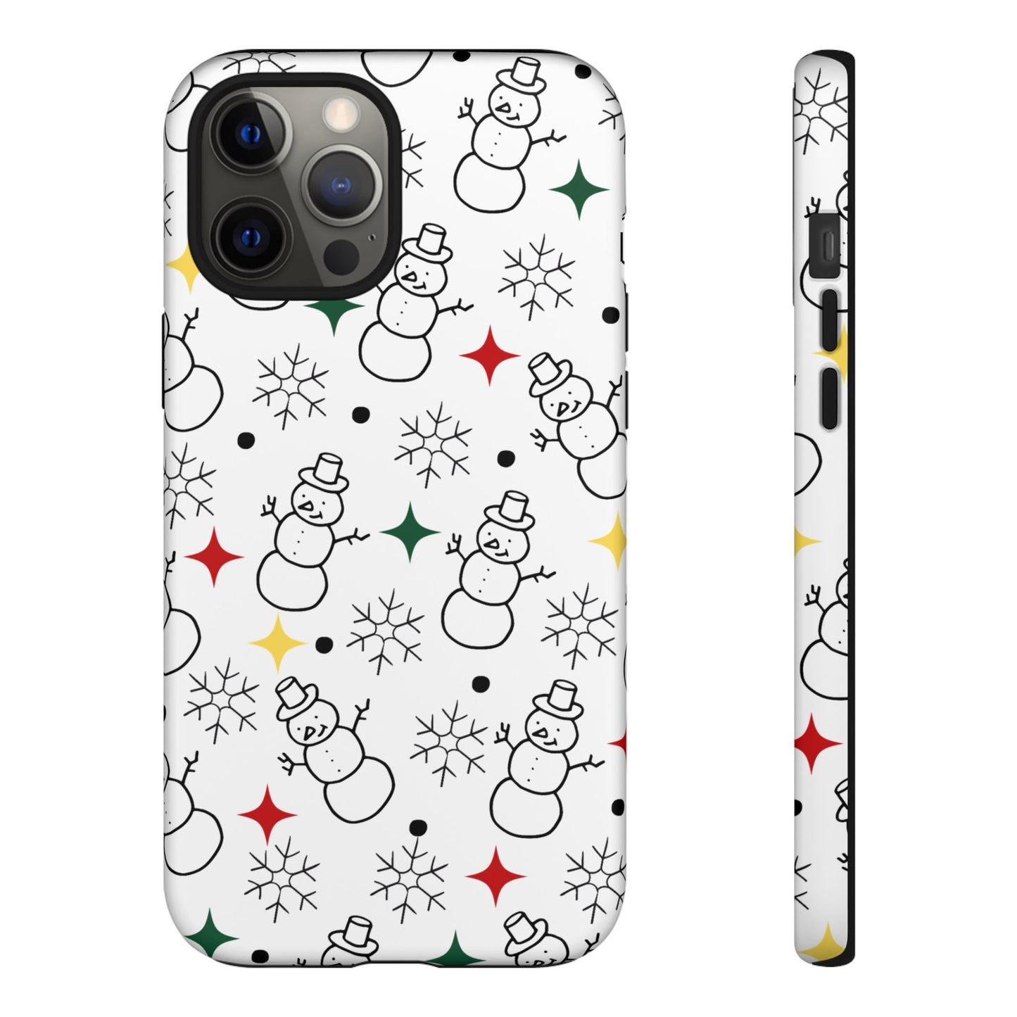 Snowy Sketches Phone Case - for Apple, Samsung, and Google Phones