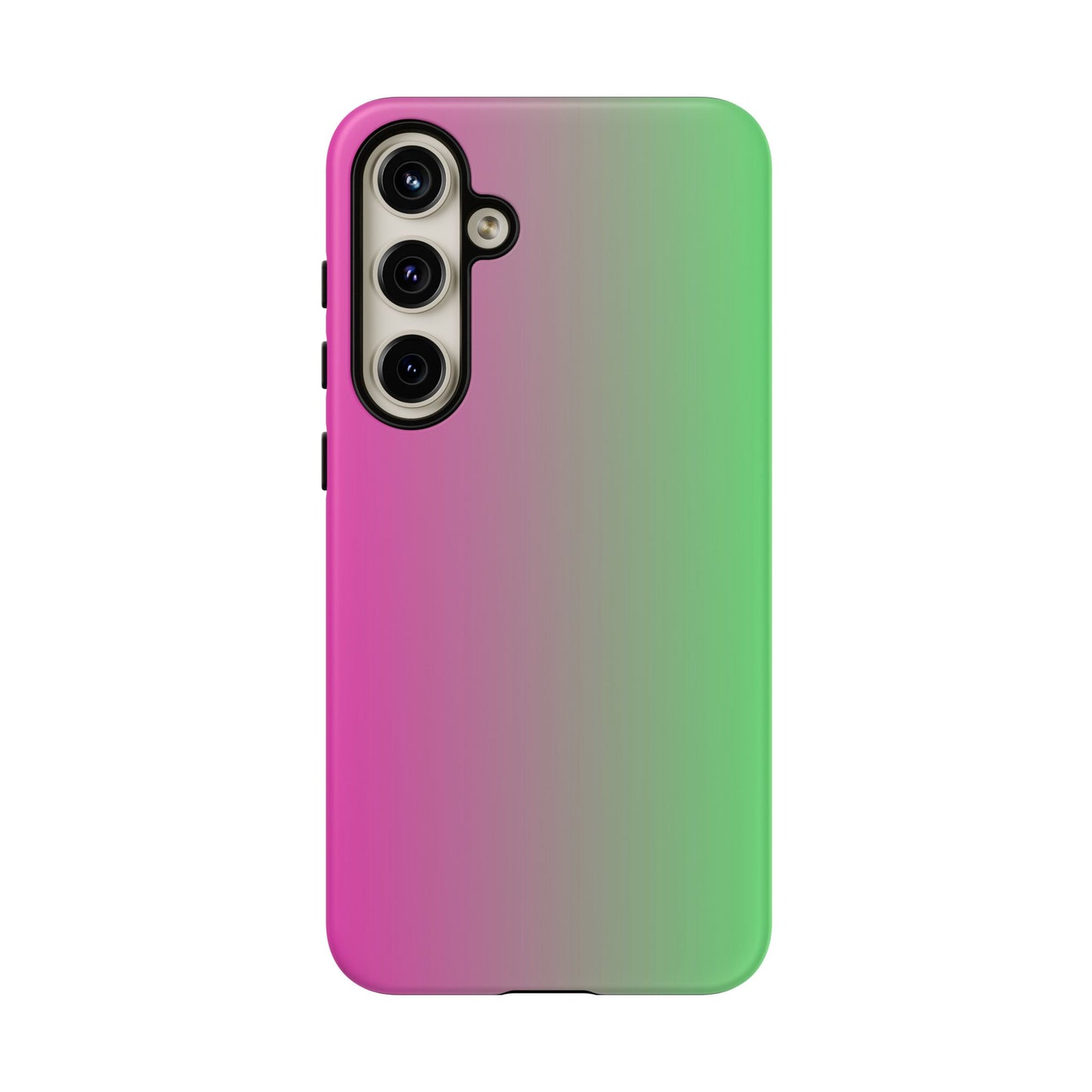 Ombre Pink and Green Phone Case - for Apple, Samsung, and Google Phones